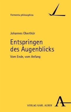 Cover Entspringen des Augenblicks