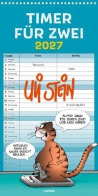 Cover Uli Stein Timer für zwei 2027: Monatskalender für die Wand