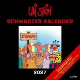 Uli Stein Schwarzer Kalender 2027: Monatskalender für die Wand
