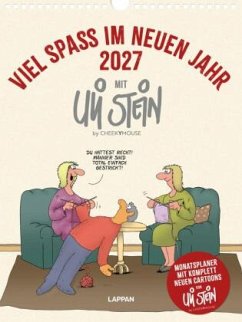 Cover Viel Spaß im neuen Jahr 2027 mit Uli Stein by CheekYmouse: Monatsplaner mit komplett neuen Cartoons