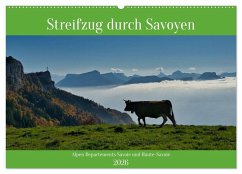 Cover Streifzug durch Savoyen (Wandkalender 2026 DIN A2 quer), CALVENDO Monatskalender