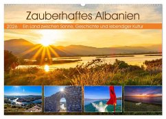 Cover Zauberhaftes Albanien (Wandkalender 2026 DIN A2 quer), CALVENDO Monatskalender