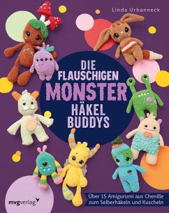 Cover Die flauschigen Monster-Häkelbuddys