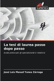 La tesi di laurea passo dopo passo