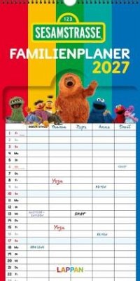 Cover Sesamstraße Familienkalender 2027