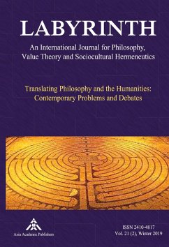 Translating Philosophy and the Humanities: Contemporary Problems and Debates
