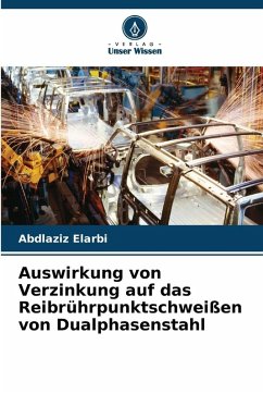 Cover Auswirkung von Verzinkung auf das Reibrührpunktschweißen von Dualphasenstahl