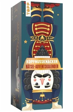 Cover Kopfnussknacker - Rätsel-Adventskalender (blaue Edition - 2026)