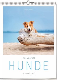 Cover Literarischer Hunde Kalender 2027