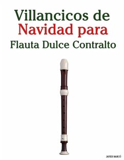 Cover Villancicos de Navidad para Flauta Dulce Contralto