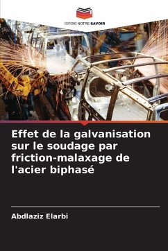 Cover Effet de la galvanisation sur le soudage par friction-malaxage de l'acier biphasé