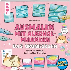 Cover Ausmalen mit Alkoholmarkern - das Übungsbuch