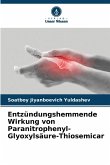 Entzündungshemmende Wirkung von Paranitrophenyl-Glyoxylsäure-Thiosemicar