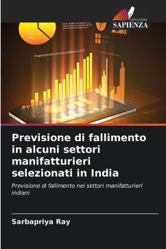 Cover Previsione di fallimento in alcuni settori manifatturieri selezionati in India