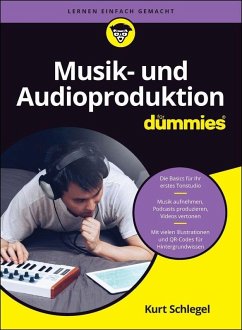 Cover Musik- und Audioproduktion für Dummies