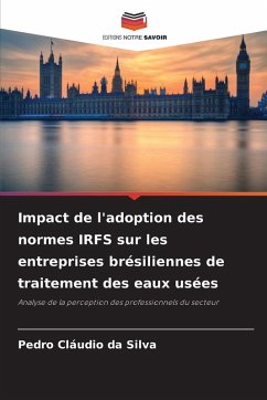 Cover Impact de l'adoption des normes IRFS sur les entreprises brésiliennes de traitement des eaux usées