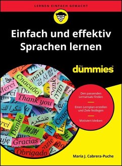 Einfach und effektiv Sprachen lernen für Dummies - Cabrera-Puche, María J.