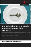 Contribution to the study on maintaining food security