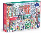Michael Storrings Christmas in Greenwich Village 1000 Piece Puzzle
