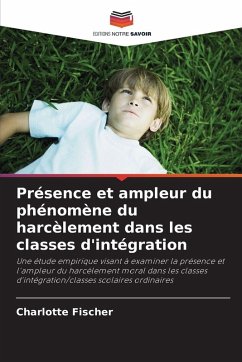 Présence et ampleur du phénomène du harcèlement dans les classes d'intégration - Fischer, Charlotte