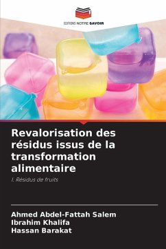 Cover Revalorisation des résidus issus de la transformation alimentaire