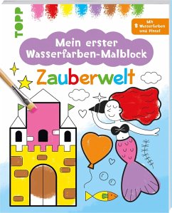 Cover Mein erster Wasserfarben-Malblock - Zauberwelt