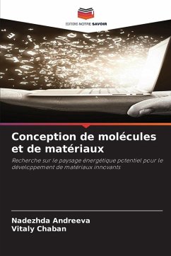 Cover Conception de molécules et de matériaux