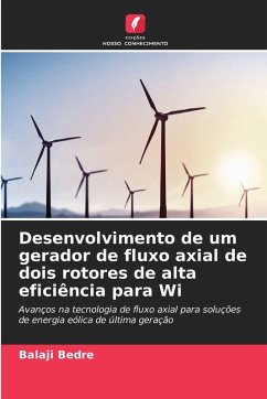 Cover Desenvolvimento de um gerador de fluxo axial de dois rotores de alta eficiência para Wi
