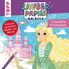 Cover Zauberpapier Malbuch Traumhafte Prinzessinnen