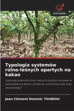 Cover Typologia systemów rolno-le¿nych opartych na kakao