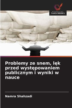 Problemy ze snem, l¿k przed wyst¿powaniem publicznym i wyniki w nauce - Shahzadi, Namra