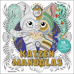 Cover Katzen-Mandalas - 28 Motive zum Entspannen und Wohlfühlen