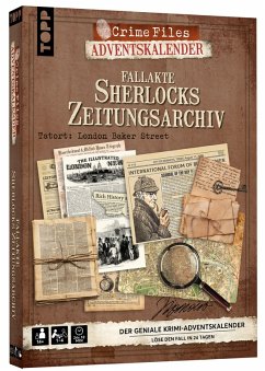 Cover Crime Files - Fallakte: Sherlocks Zeitungsarchiv. Der geniale Krimi-Adventskalender