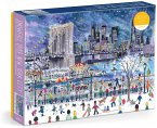 Michael Storrings Snowfall Over New York City 1000 Piece Puzzle