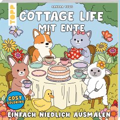 Cover Cosy Coloring - Cottage Life mit Ente