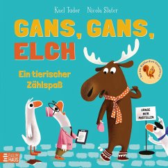 Cover Gans, Gans, Elch - Ein tierischer Zählspaß