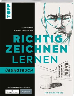 Cover Richtig zeichnen lernen. Übungsbuch