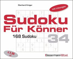 Cover Sudoku für Könner 34 (5 Exemplare à 2,99 EUR)