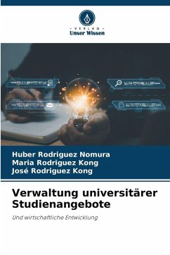 Cover Verwaltung universitärer Studienangebote