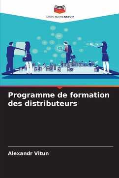 Cover Programme de formation des distributeurs