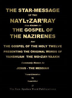 Cover The STAR-MESSAGE Of The NAYLTZAR'RAY [Colour Format]