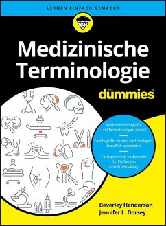 Cover Medizinische Terminologie für Dummies