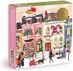 Cover Snowfall on Main Street 1000 Piece Foil Puzzle