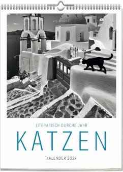 Cover Literarisch durchs Jahr - Katzen 2027