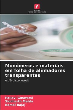 Cover Monómeros e materiais em folha de alinhadores transparentes