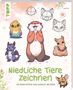 Cover Niedliche Tiere zeichnen