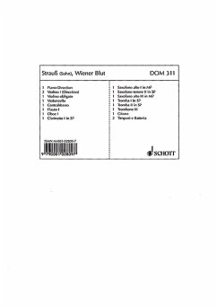 Cover Wiener Blut op.354 für Salonorchester