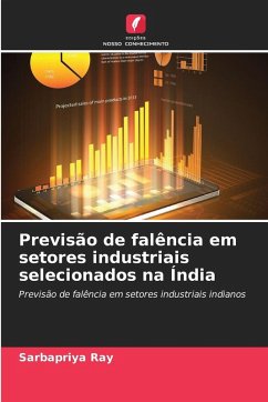 Cover Previsão de falência em setores industriais selecionados na Índia