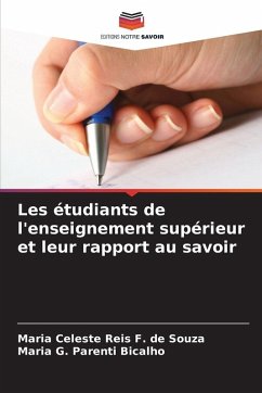 Cover Les étudiants de l'enseignement supérieur et leur rapport au savoir