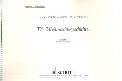 Cover Die Weihnachtsgeschichte für Soli, Chor und kleines Orchester Streicher (Lauten / Gitarre)